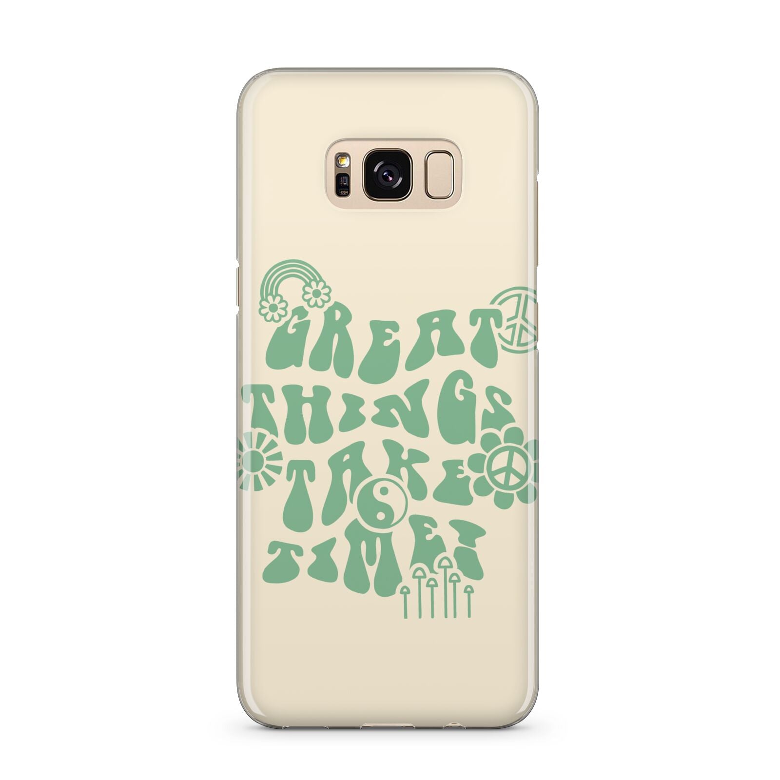 Retro Positive Quote Samsung Galaxy S8 Plus Case