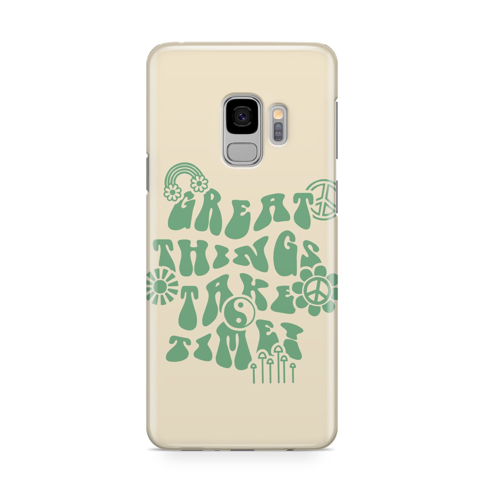 Retro Positive Quote Samsung Galaxy S9 Case