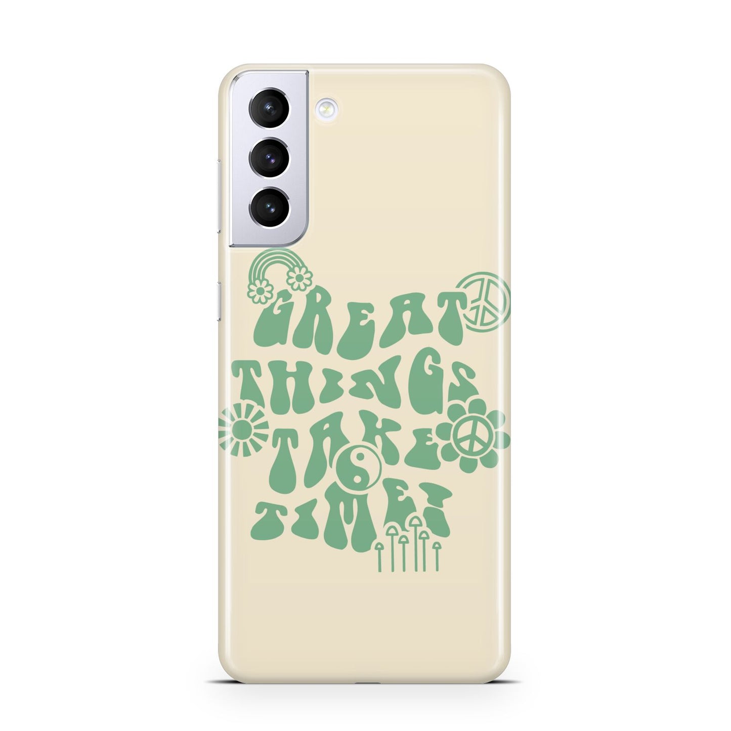 Retro Positive Quote Samsung S21 Plus Case