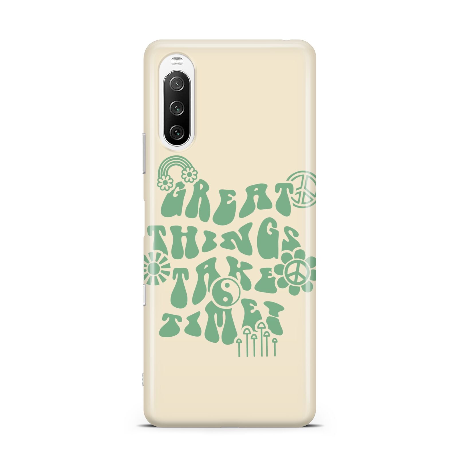 Retro Positive Quote Sony Xperia 10 III Case