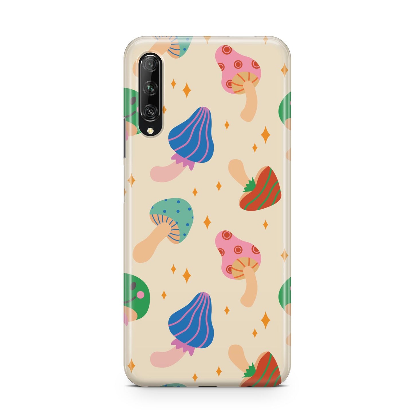 Retro Psychedelic Mushrooms Huawei P Smart Pro 2019