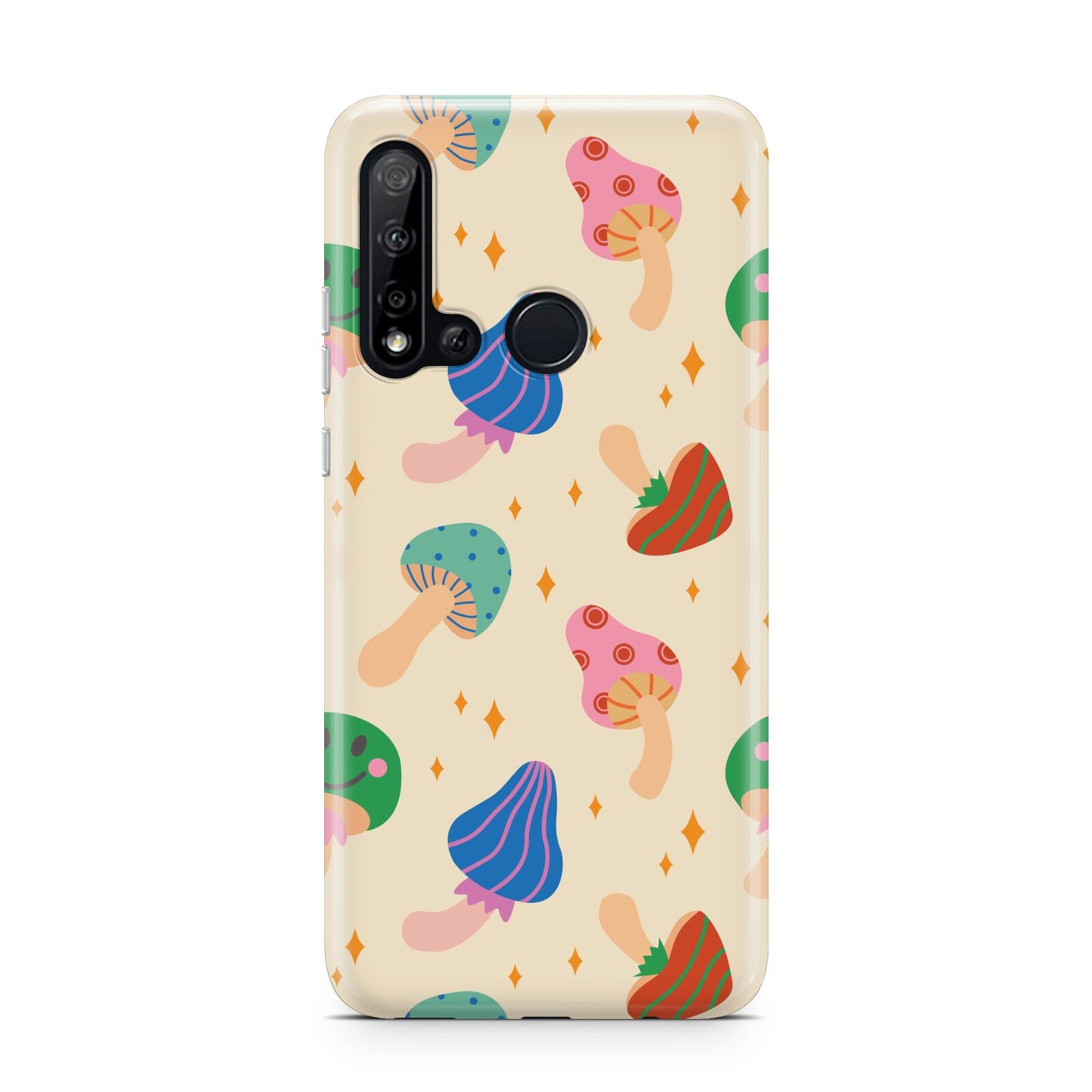 Retro Psychedelic Mushrooms Huawei P20 Lite 5G Phone Case