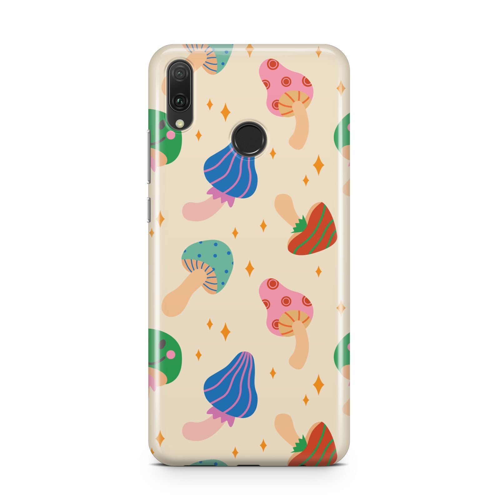 Retro Psychedelic Mushrooms Huawei Y9 2019