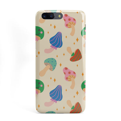 Retro Psychedelic Mushrooms OnePlus Case