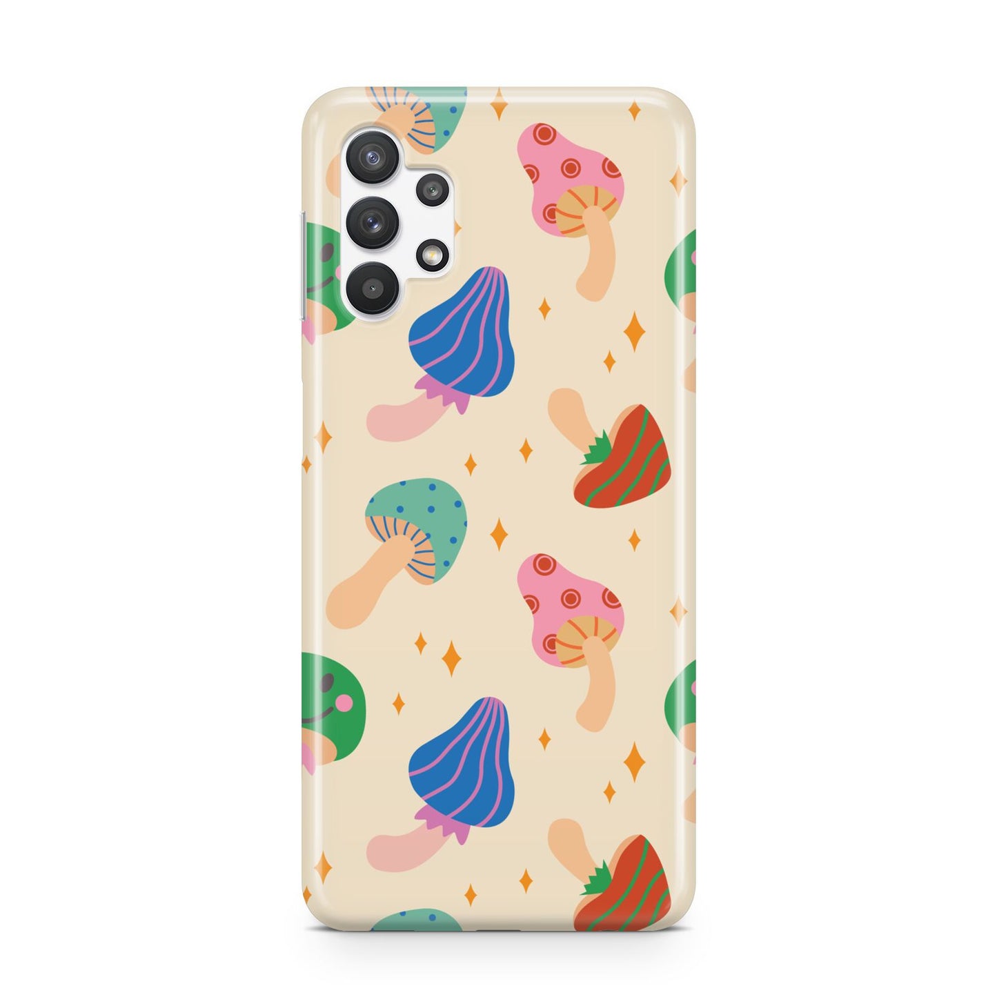 Retro Psychedelic Mushrooms Samsung A32 5G Case