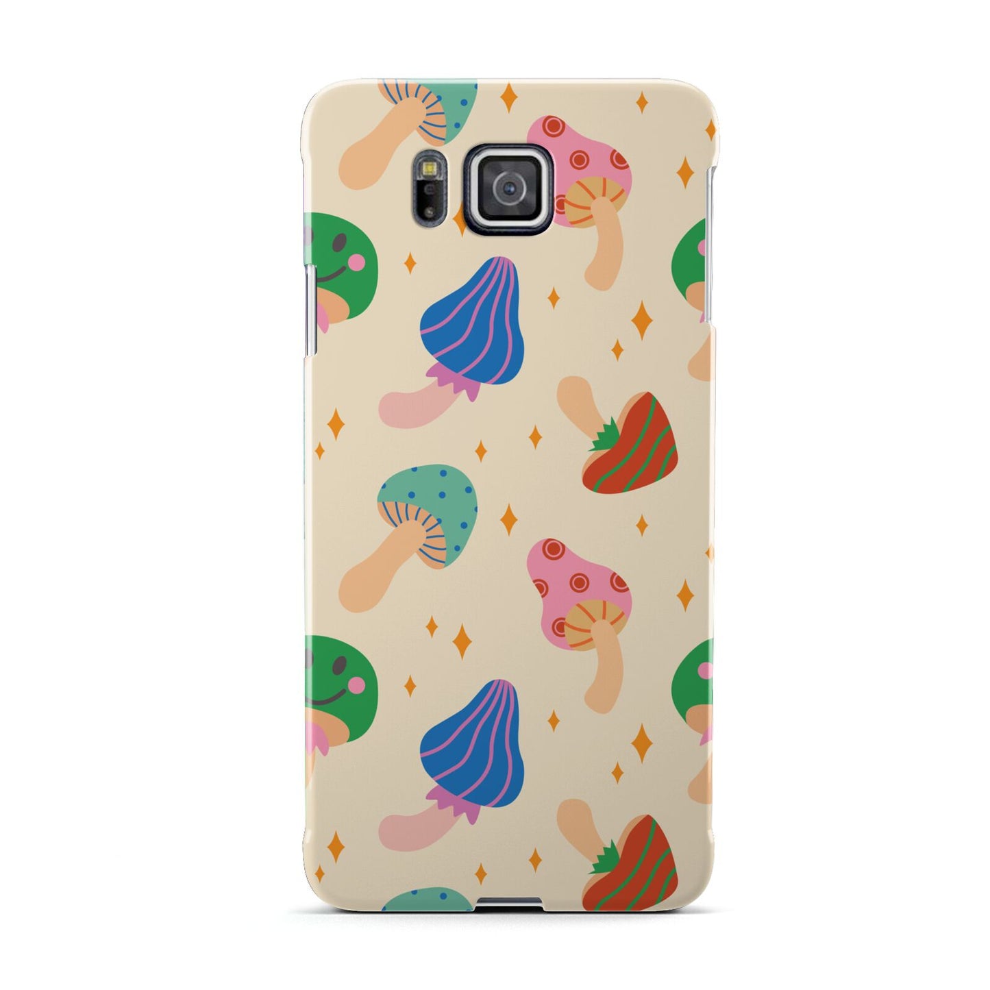 Retro Psychedelic Mushrooms Samsung Galaxy Alpha Case