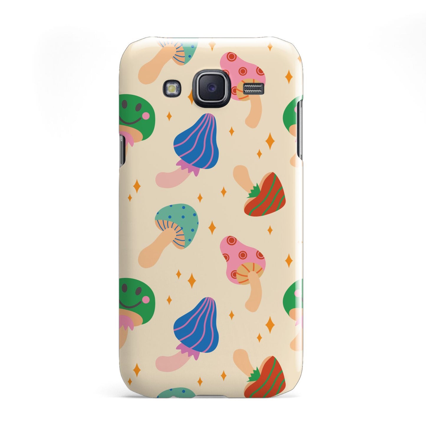 Retro Psychedelic Mushrooms Samsung Galaxy J5 Case