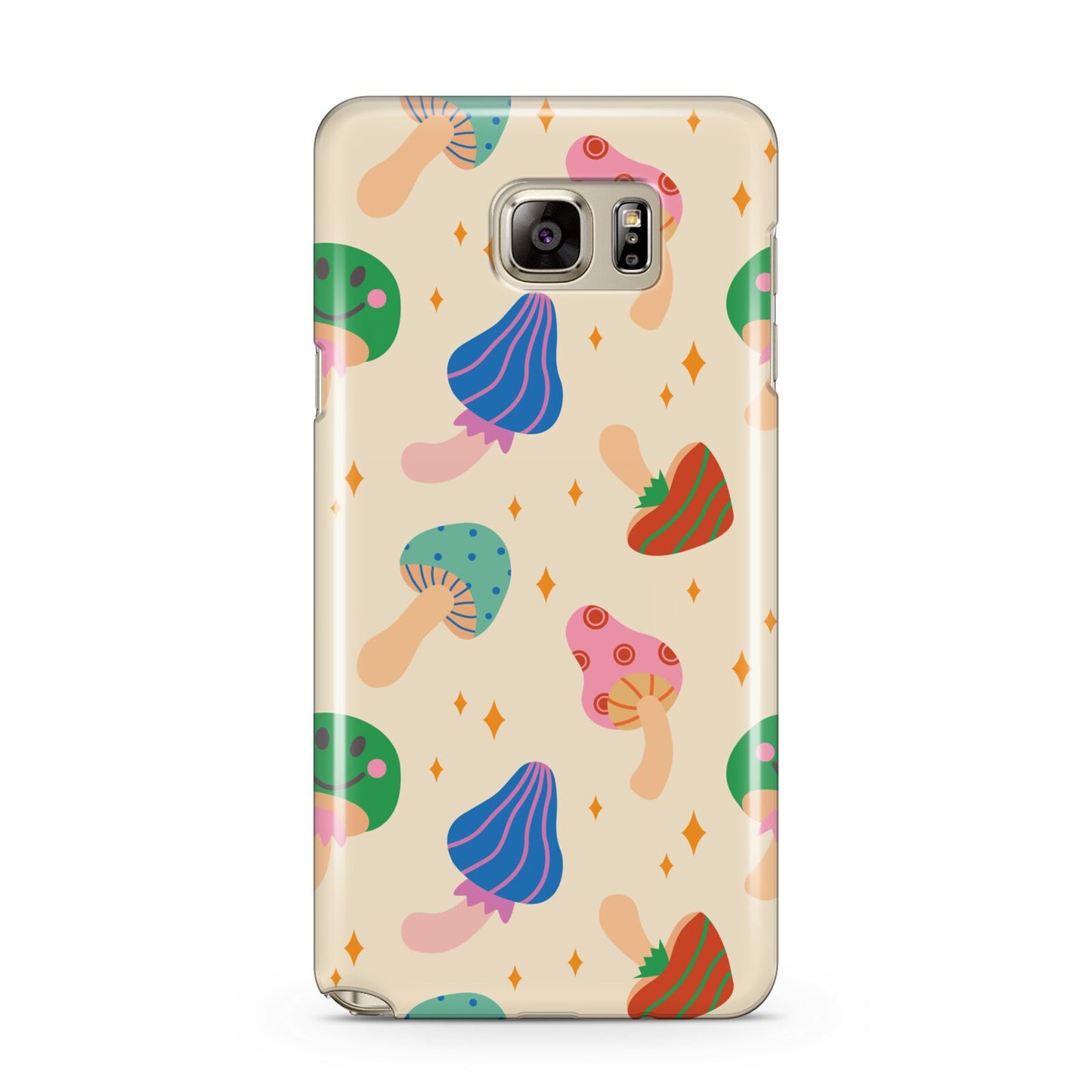 Retro Psychedelic Mushrooms Samsung Galaxy Note 5 Case