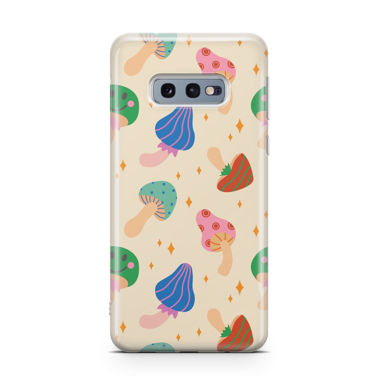 Retro Psychedelic Mushrooms Samsung Galaxy S10E Case