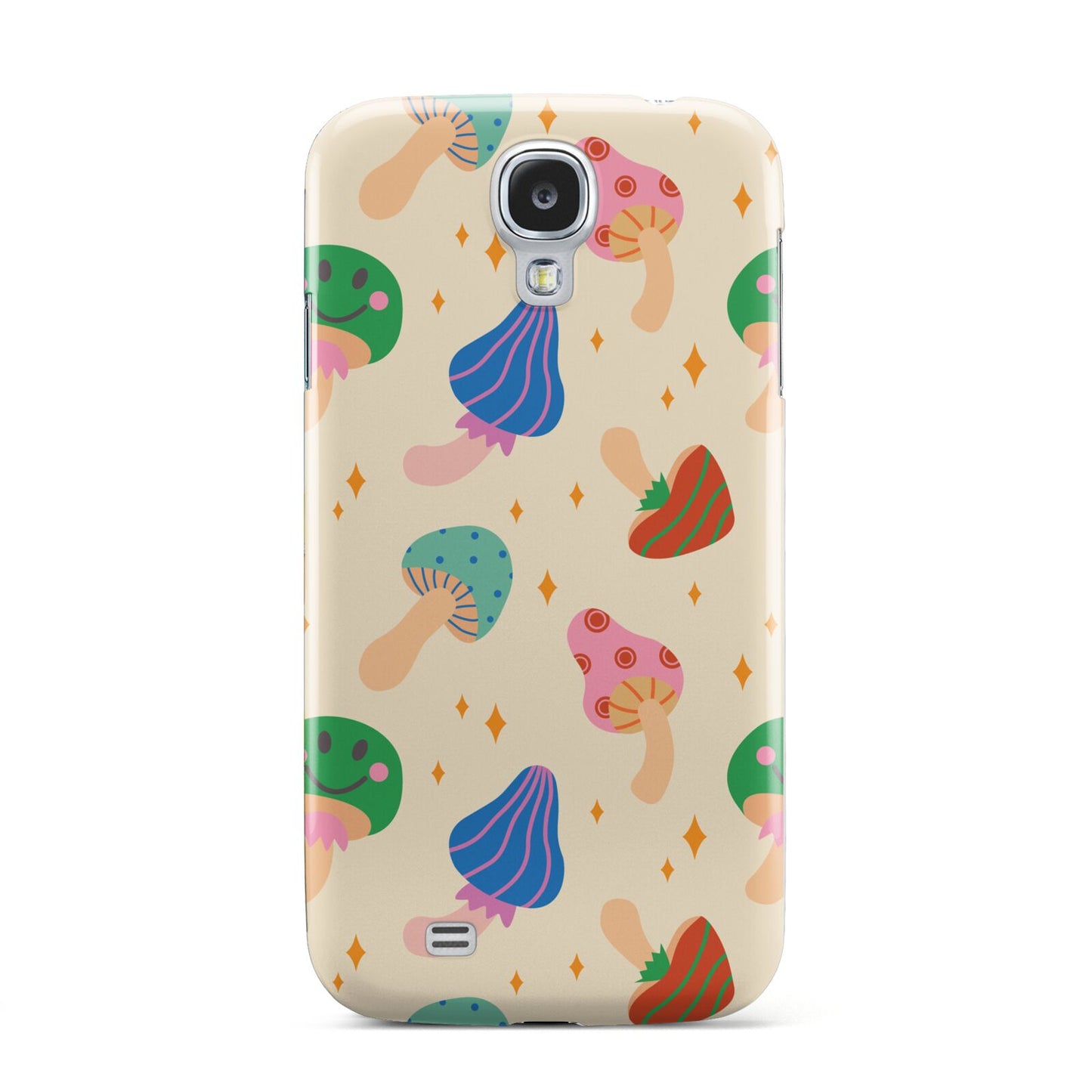 Retro Psychedelic Mushrooms Samsung Galaxy S4 Case