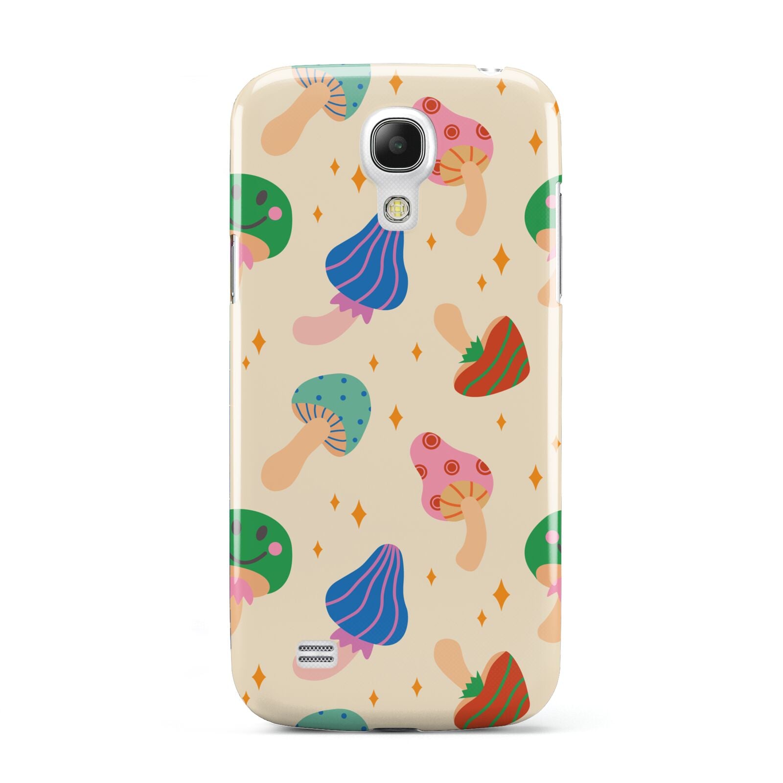 Retro Psychedelic Mushrooms Samsung Galaxy S4 Mini Case