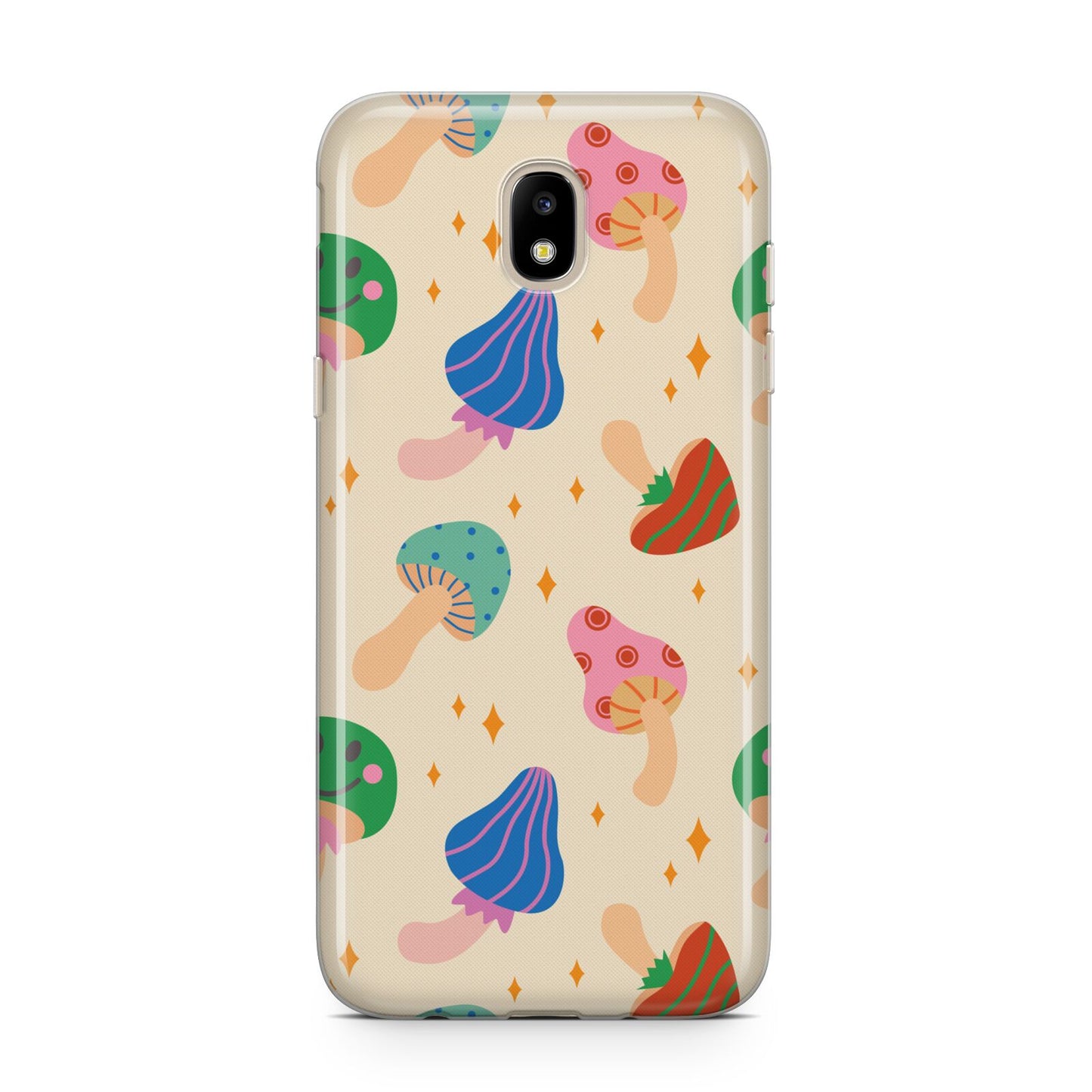 Retro Psychedelic Mushrooms Samsung J5 2017 Case