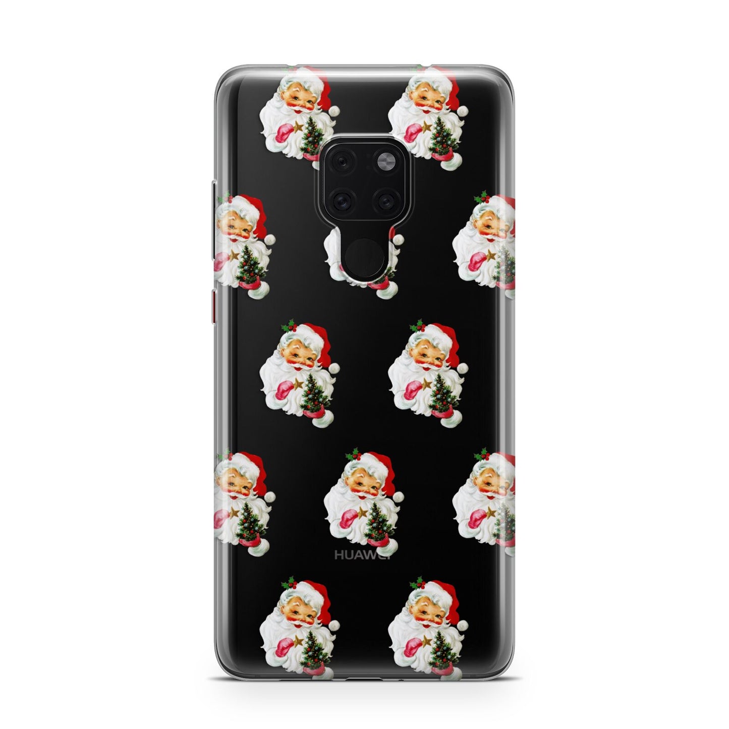 Retro Santa Face Huawei Mate 20 Phone Case