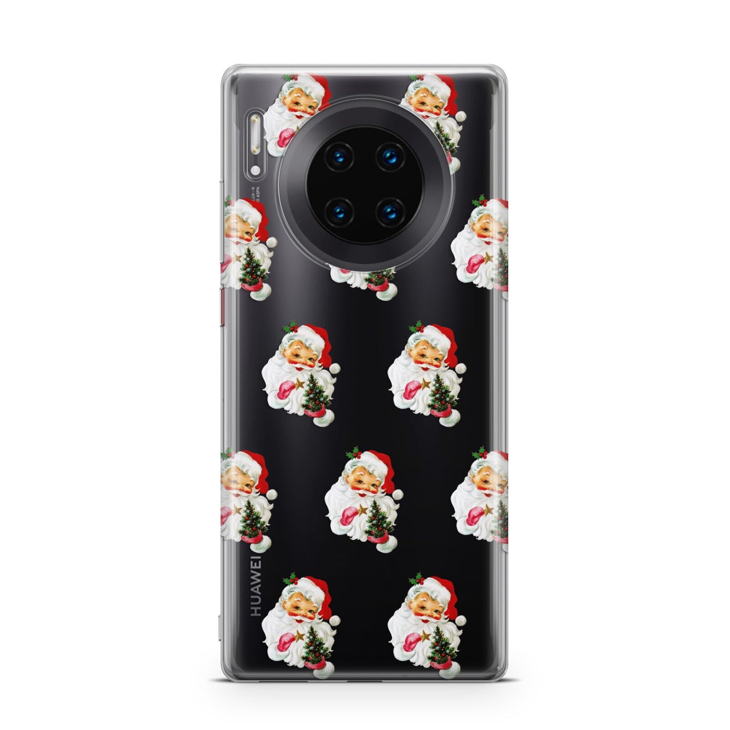 Retro Santa Face Huawei Mate 30 Pro Phone Case