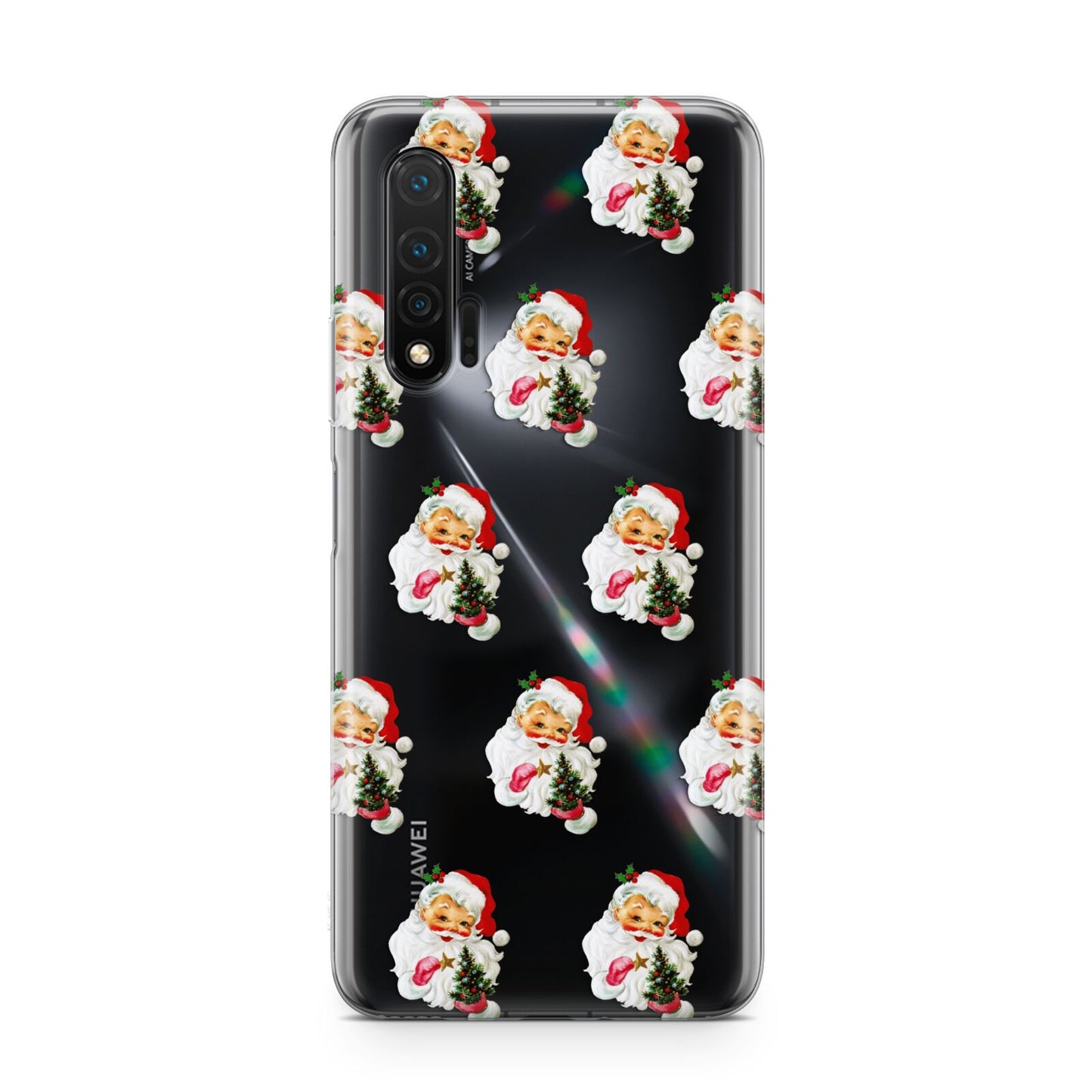 Retro Santa Face Huawei Nova 6 Phone Case