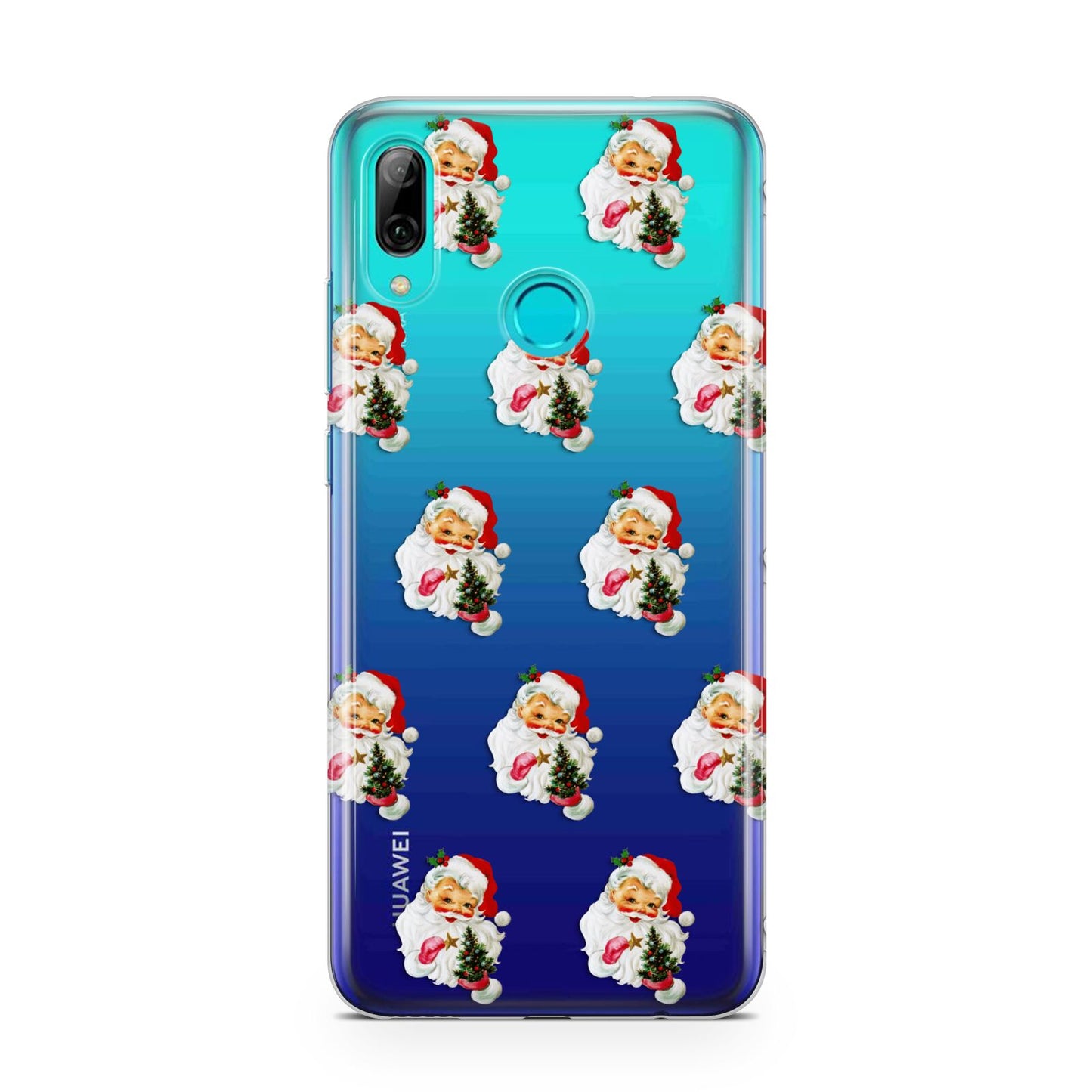 Retro Santa Face Huawei P Smart 2019 Case