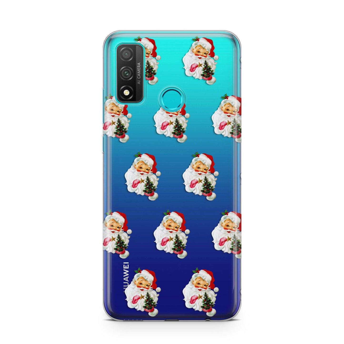 Retro Santa Face Huawei P Smart 2020