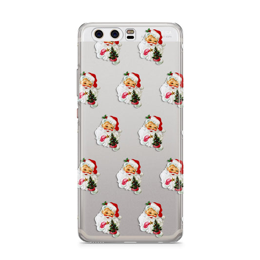 Retro Santa Face Huawei P10 Phone Case