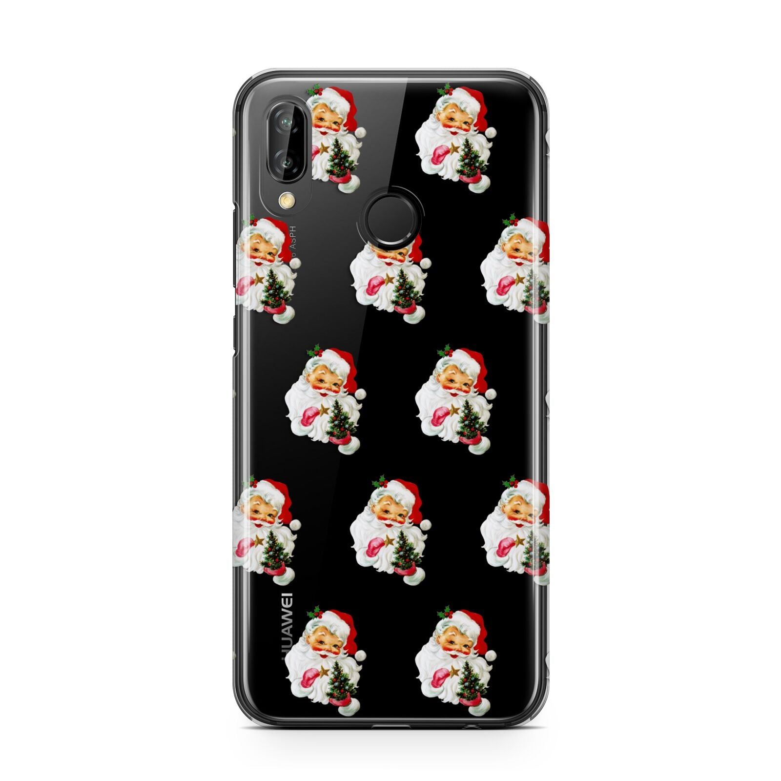 Retro Santa Face Huawei P20 Lite Phone Case