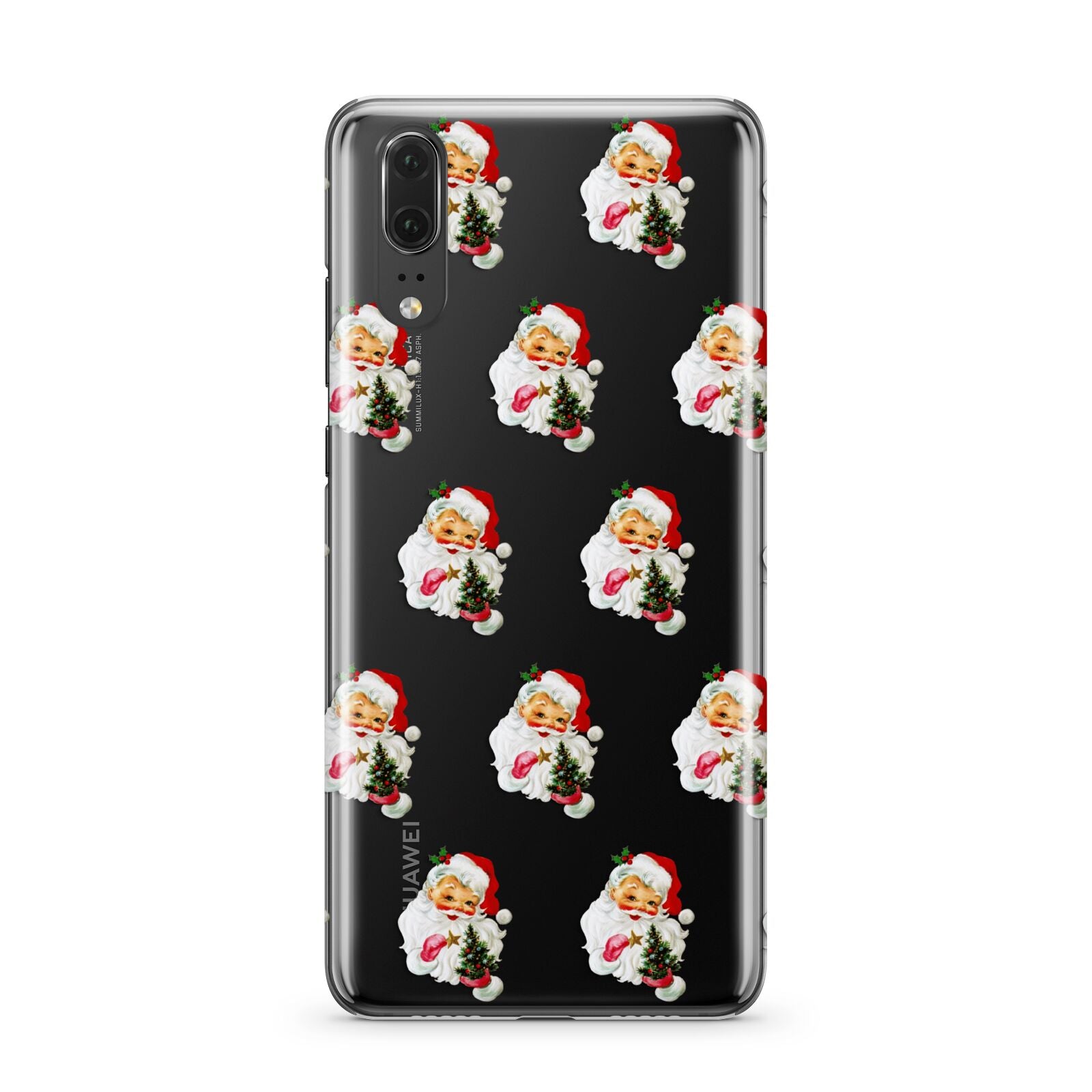 Retro Santa Face Huawei P20 Phone Case