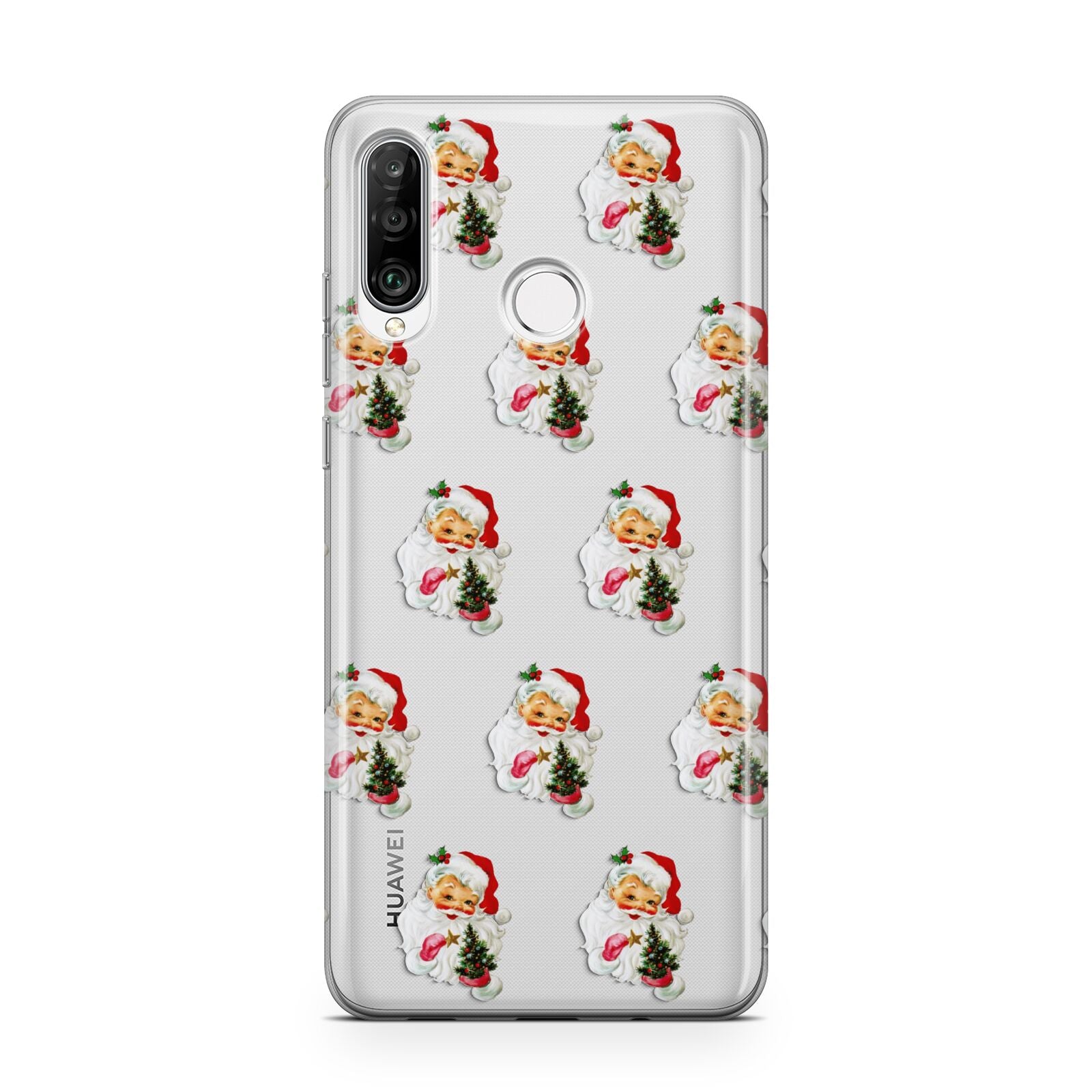 Retro Santa Face Huawei P30 Lite Phone Case