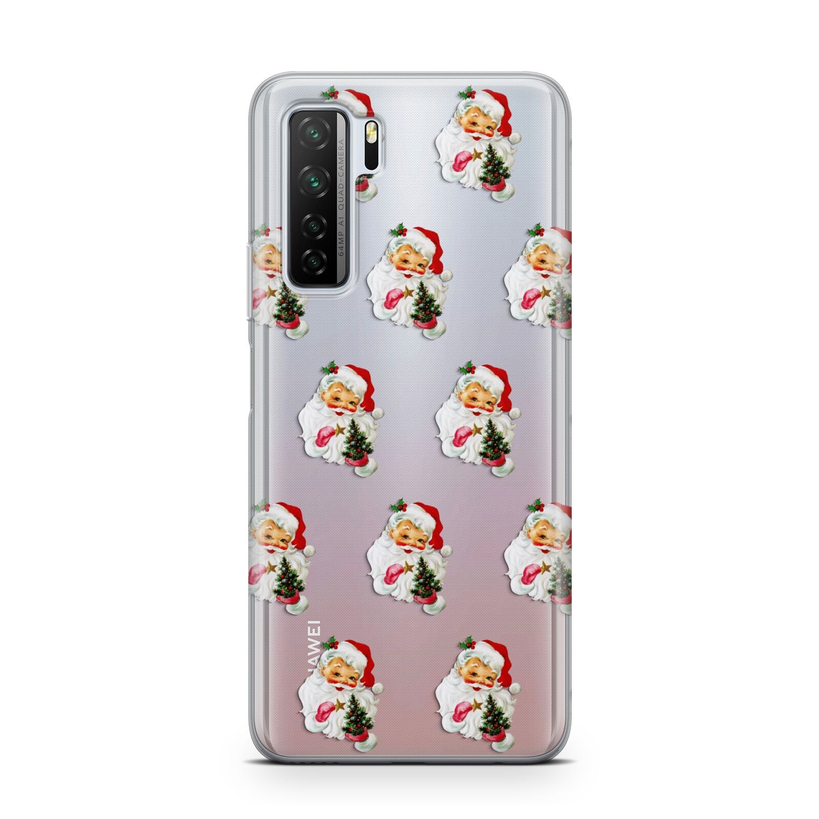 Retro Santa Face Huawei P40 Lite 5G Phone Case