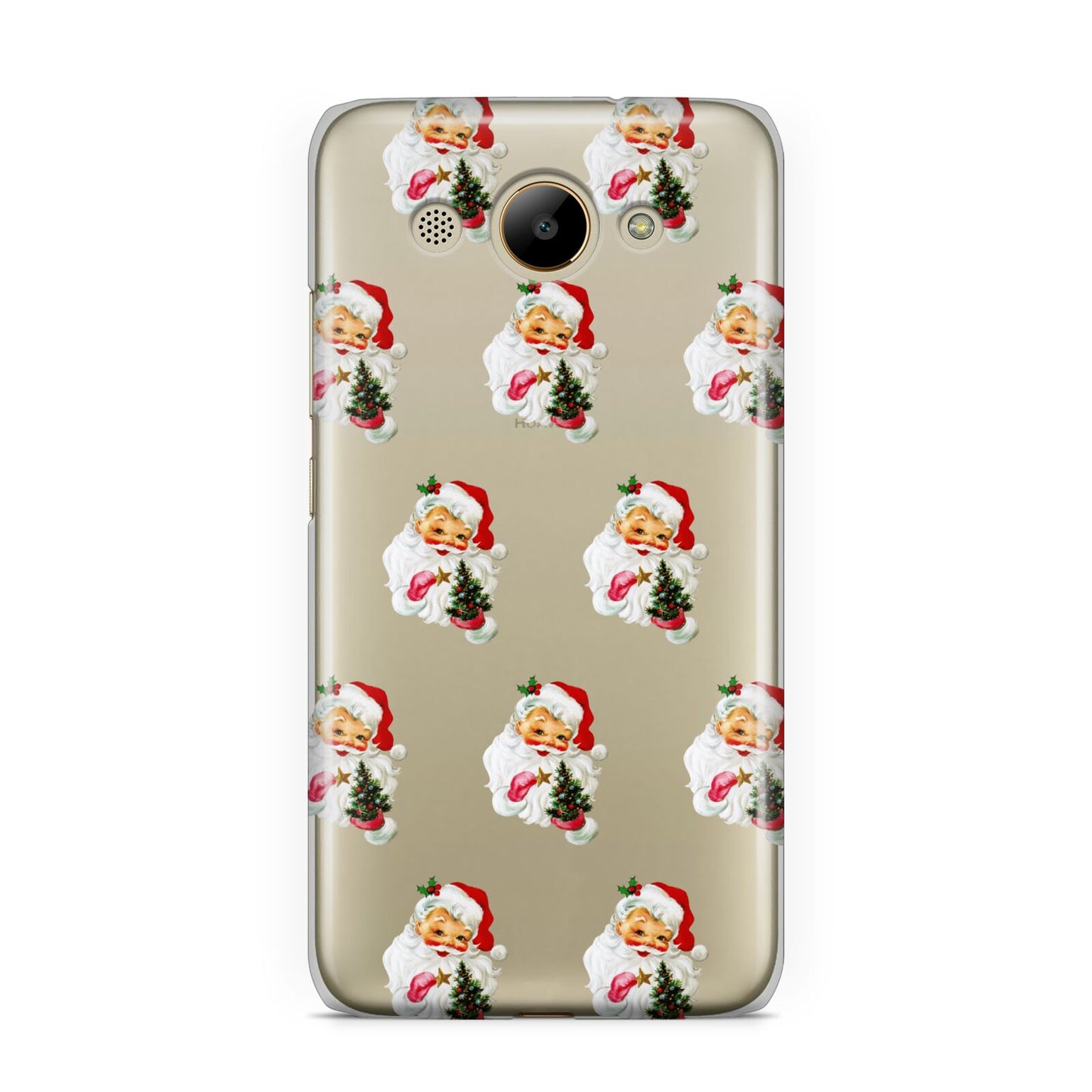 Retro Santa Face Huawei Y3 2017