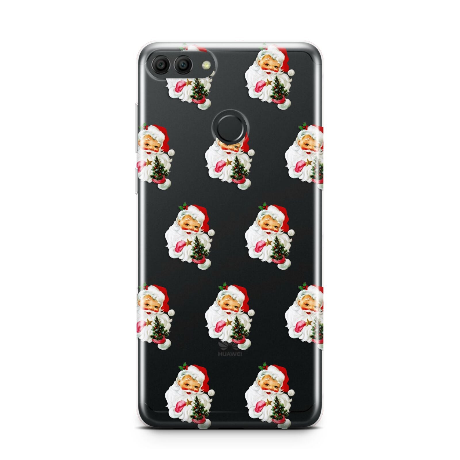 Retro Santa Face Huawei Y9 2018