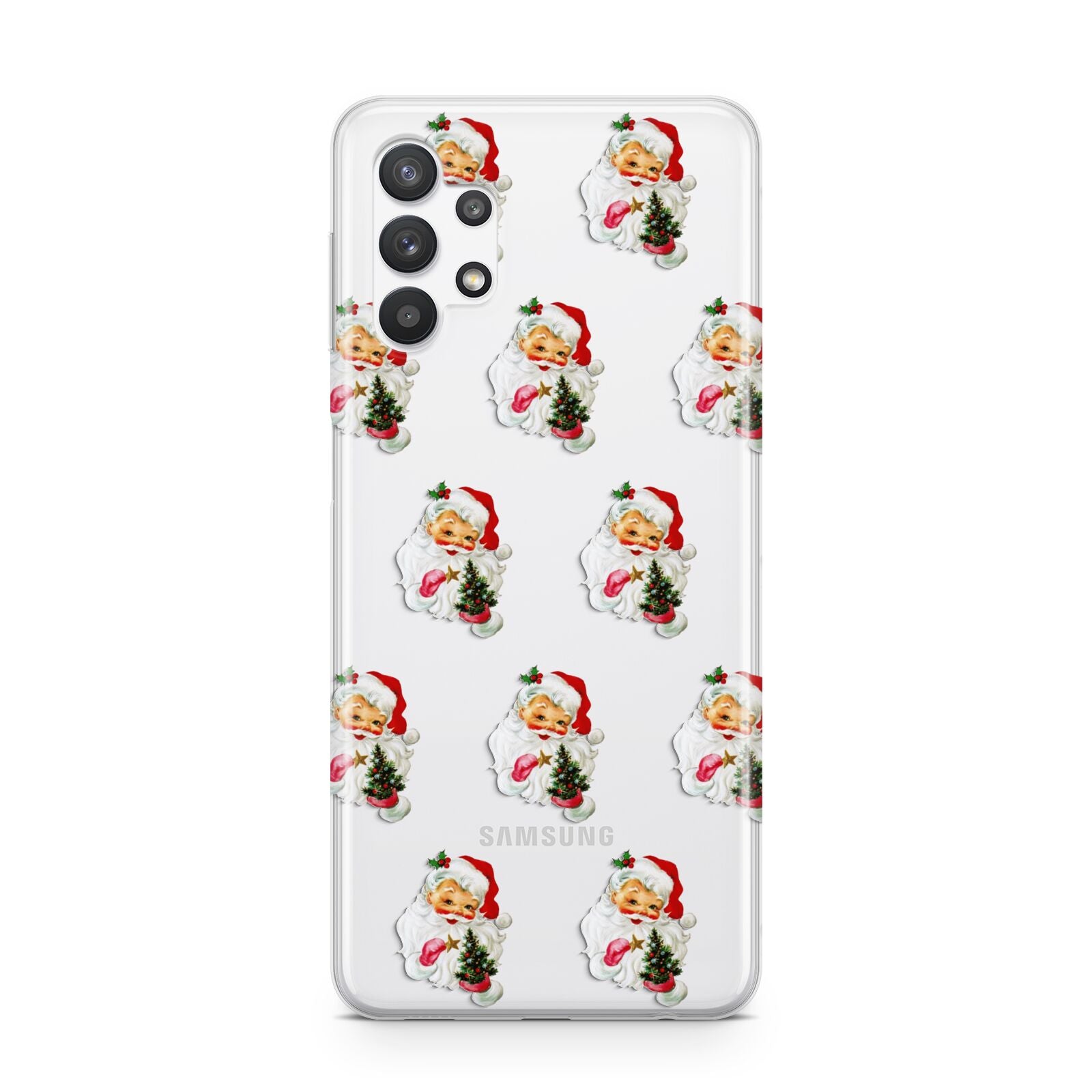 Retro Santa Face Samsung A32 5G Case