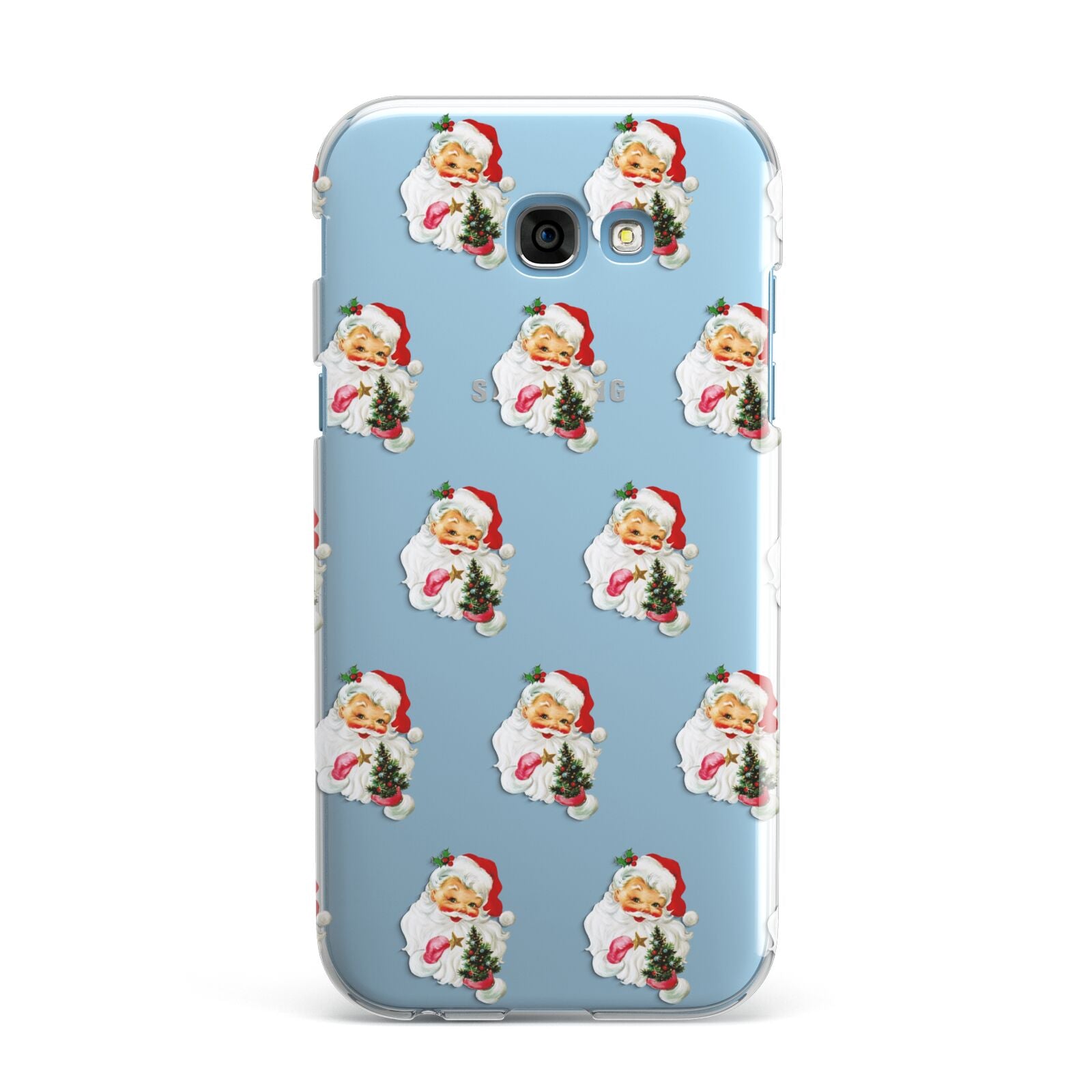 Retro Santa Face Samsung Galaxy A7 2017 Case