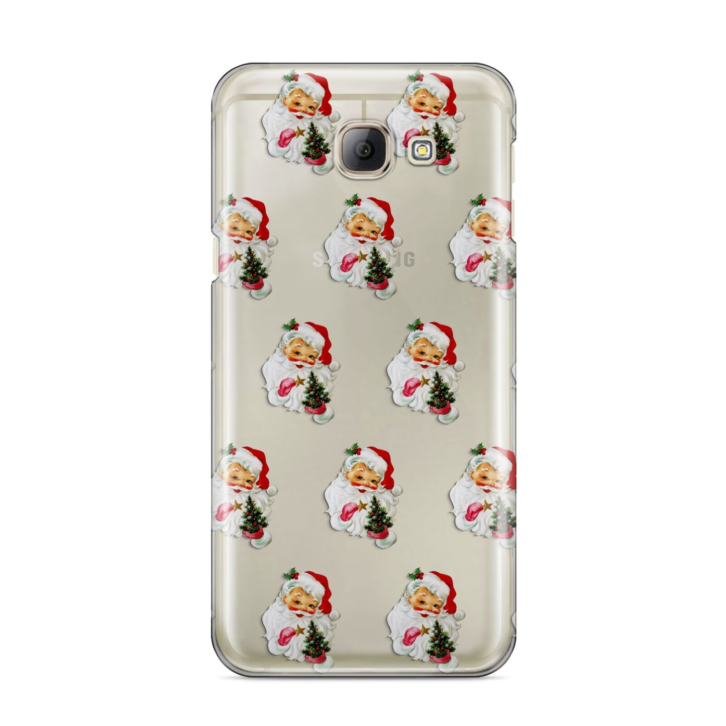 Retro Santa Face Samsung Galaxy A8 2016 Case