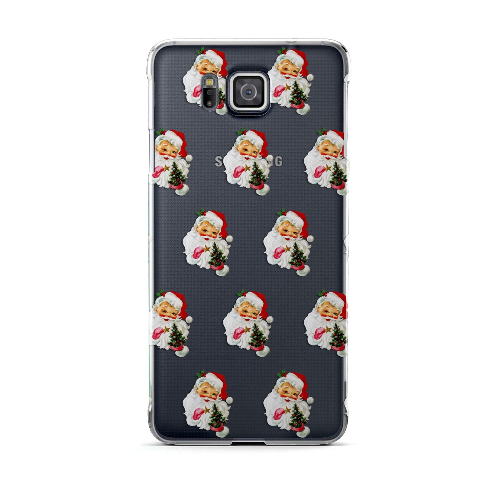 Retro Santa Face Samsung Galaxy Alpha Case