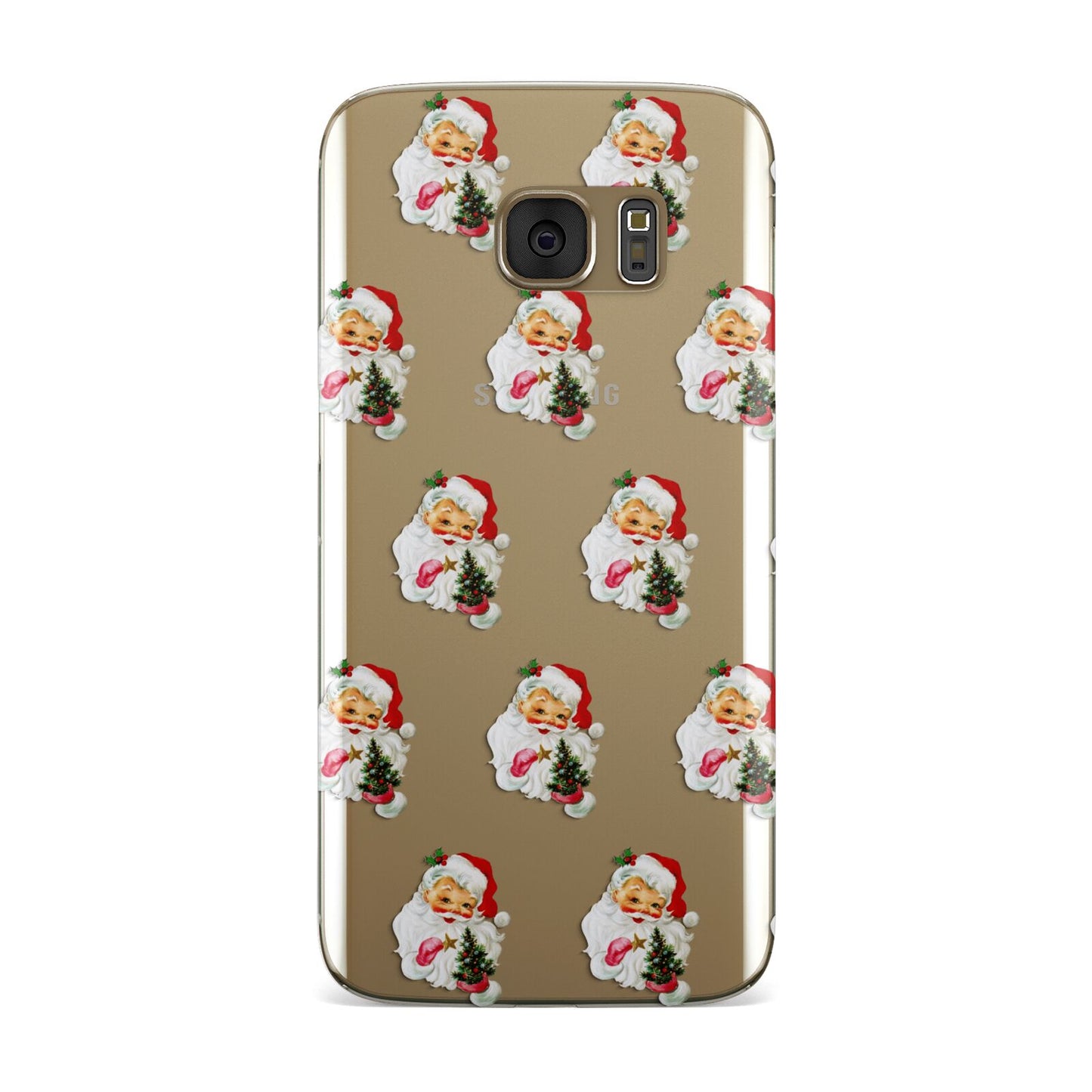 Retro Santa Face Samsung Galaxy Case