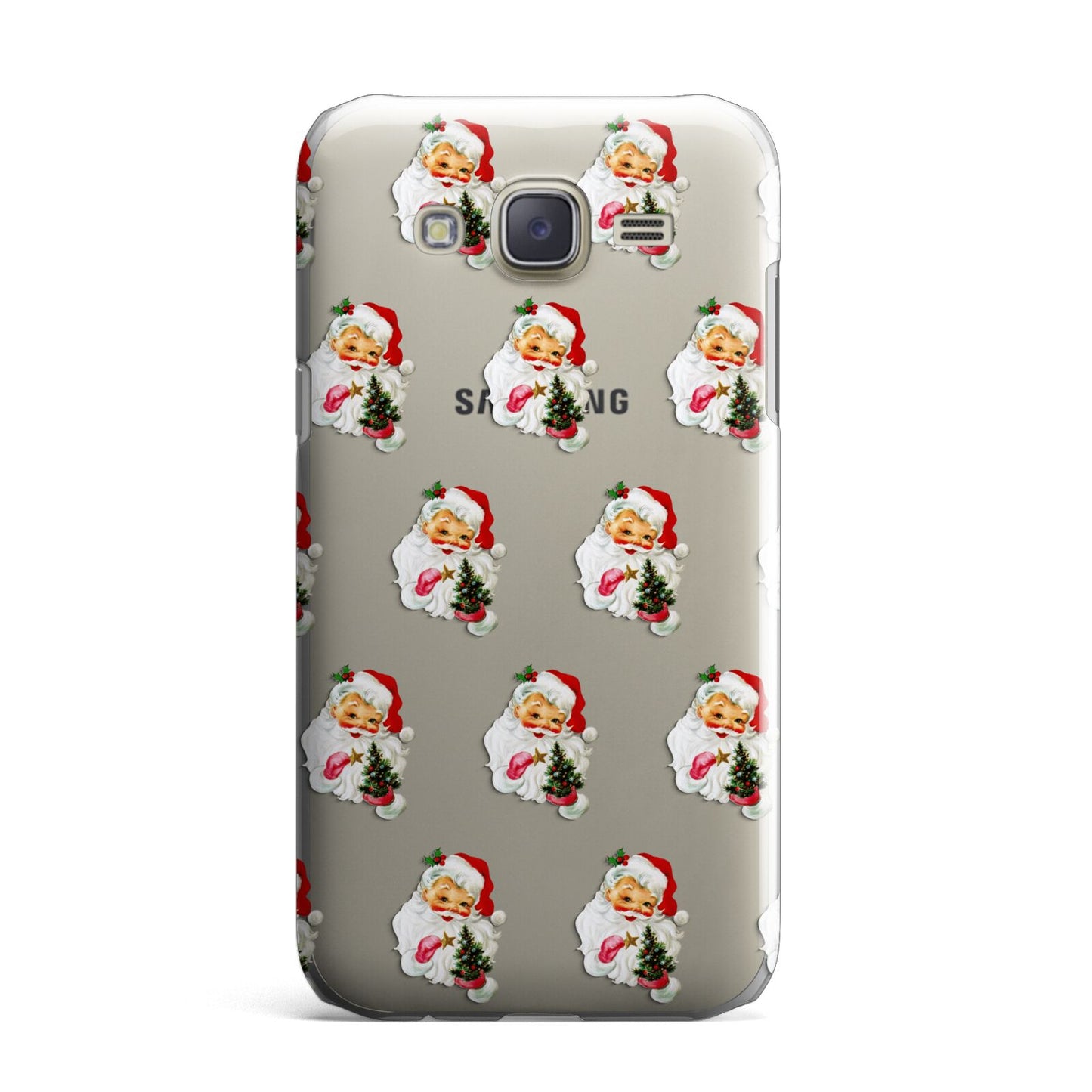 Retro Santa Face Samsung Galaxy J7 Case