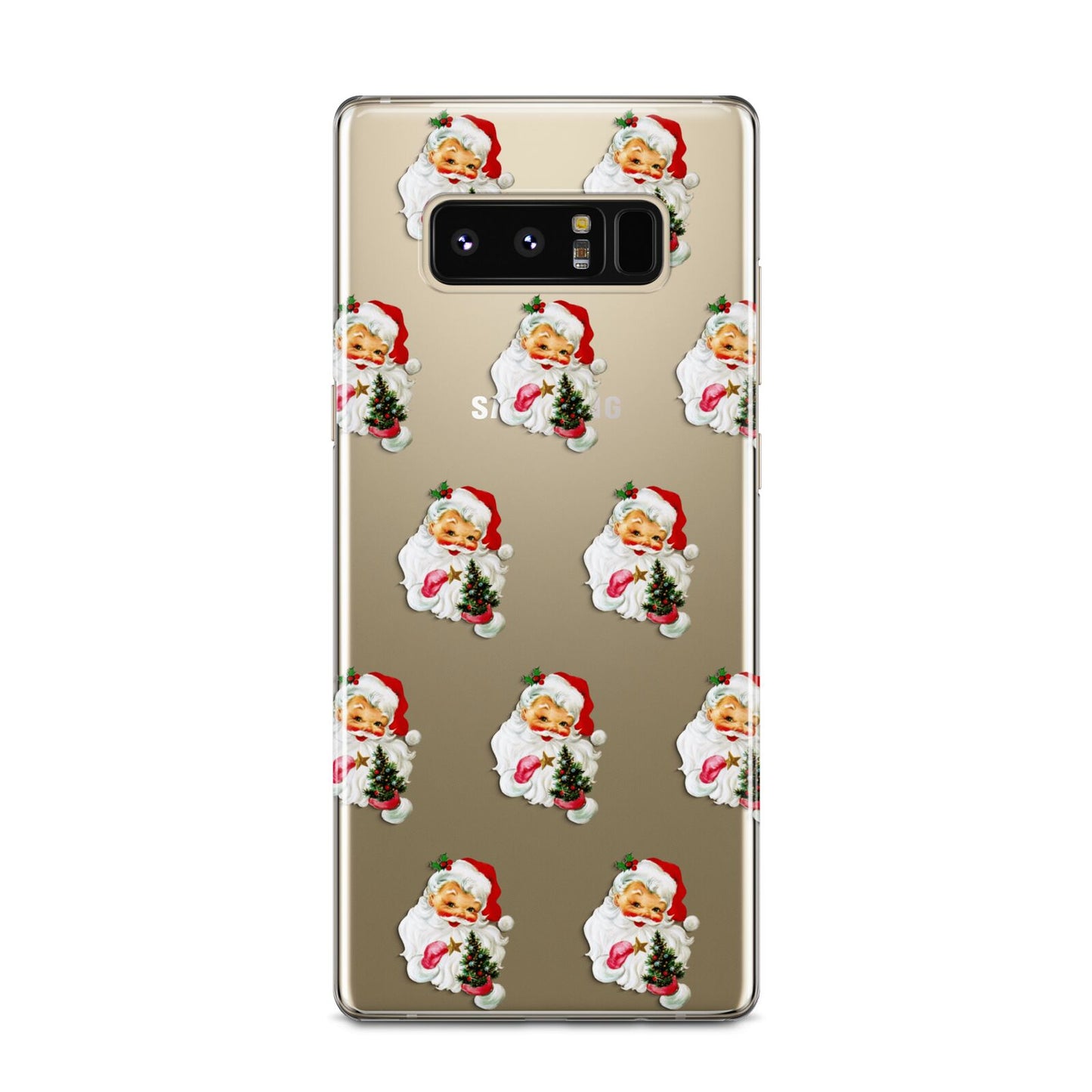 Retro Santa Face Samsung Galaxy Note 8 Case