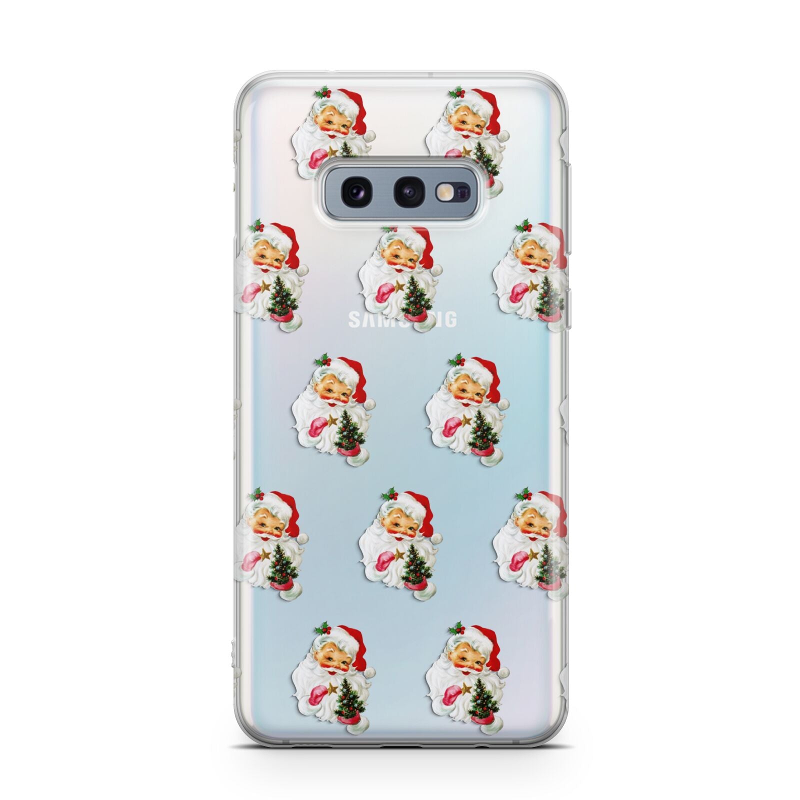 Retro Santa Face Samsung Galaxy S10E Case