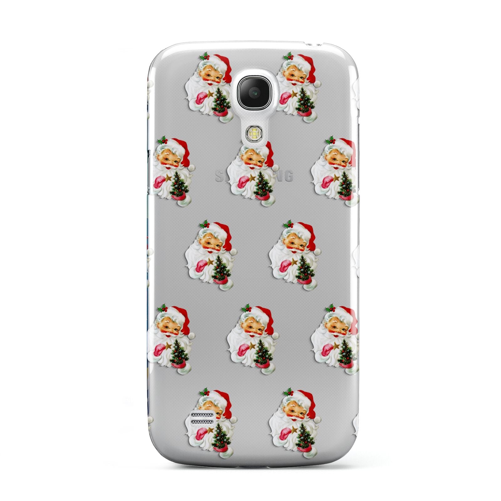 Retro Santa Face Samsung Galaxy S4 Mini Case