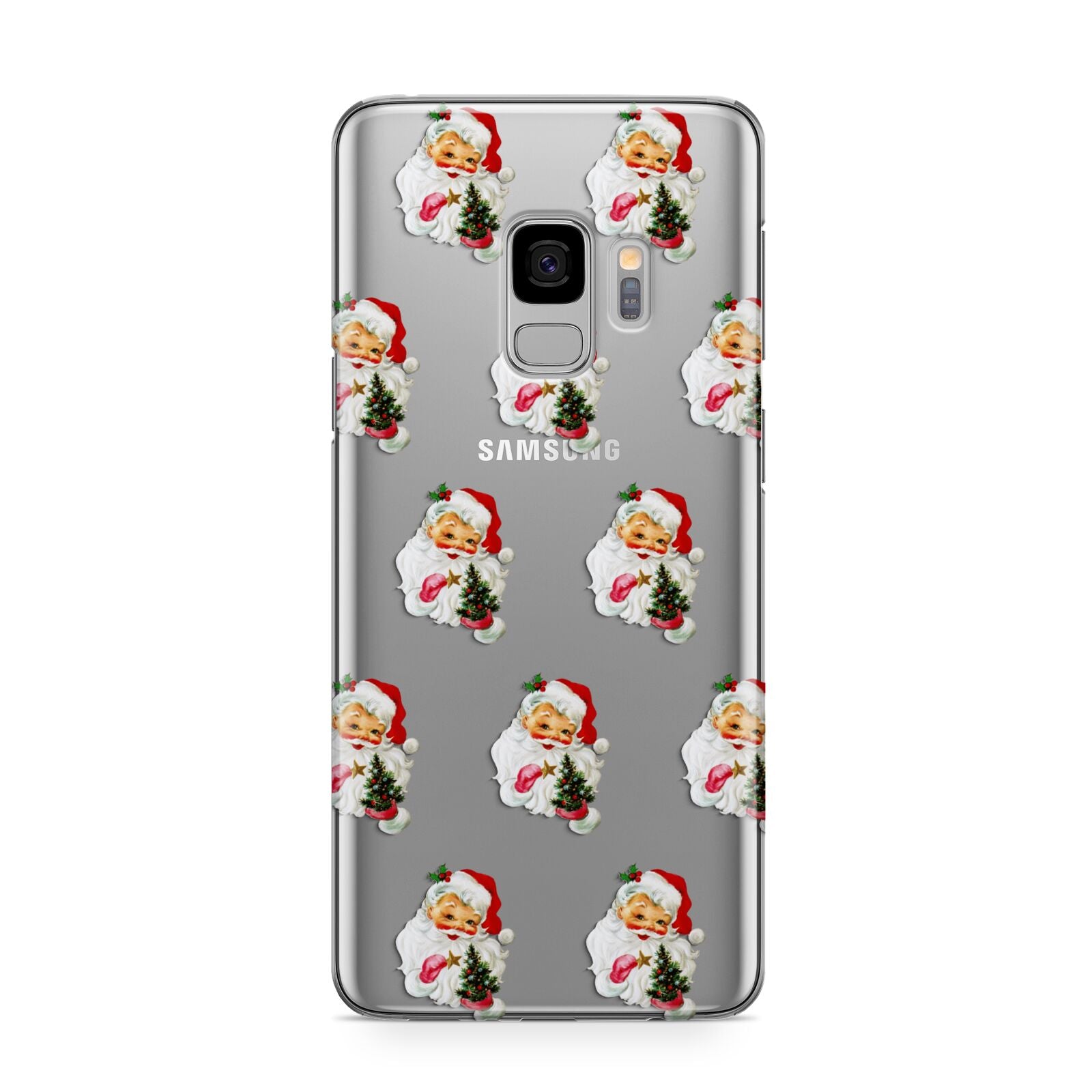 Retro Santa Face Samsung Galaxy S9 Case