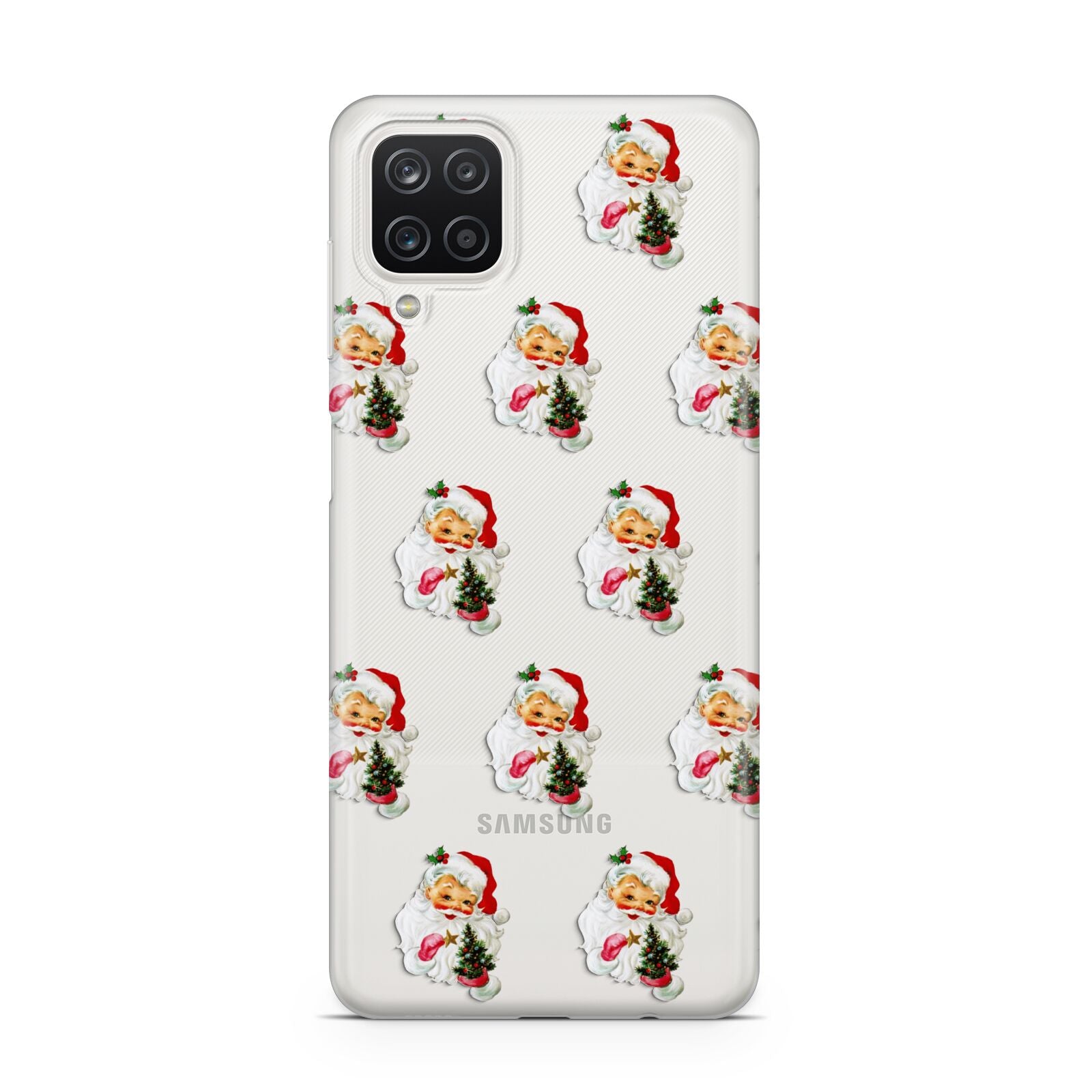 Retro Santa Face Samsung M12 Case