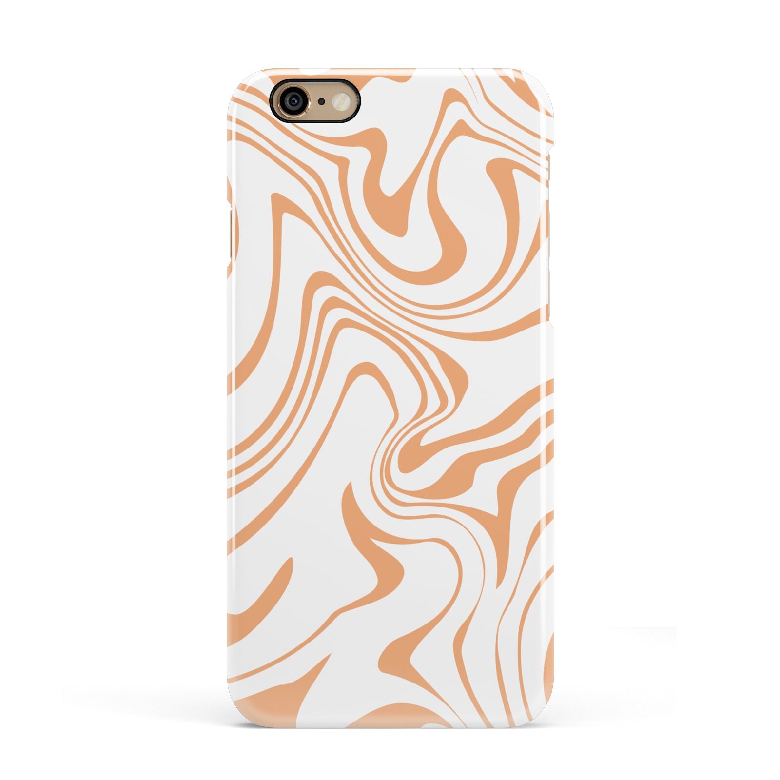 Retro Swirl Apple iPhone 6 3D Snap Case