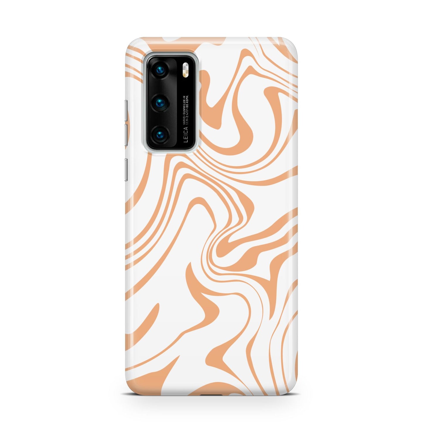 Retro Swirl Huawei P40 Phone Case