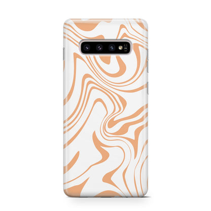 Retro Swirl Samsung Galaxy S10 Case