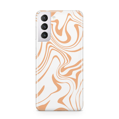 Retro Swirl Samsung S21 Case