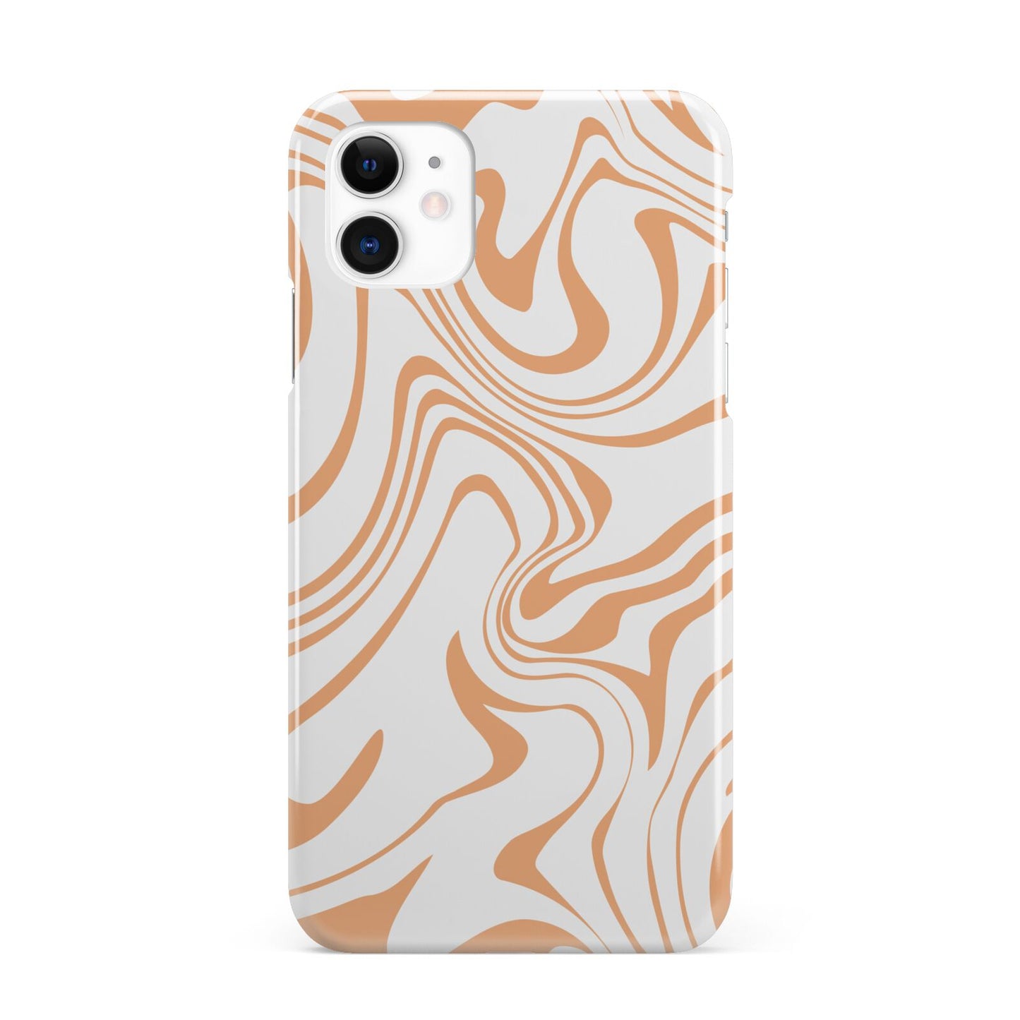 Retro Swirl iPhone 11 3D Snap Case