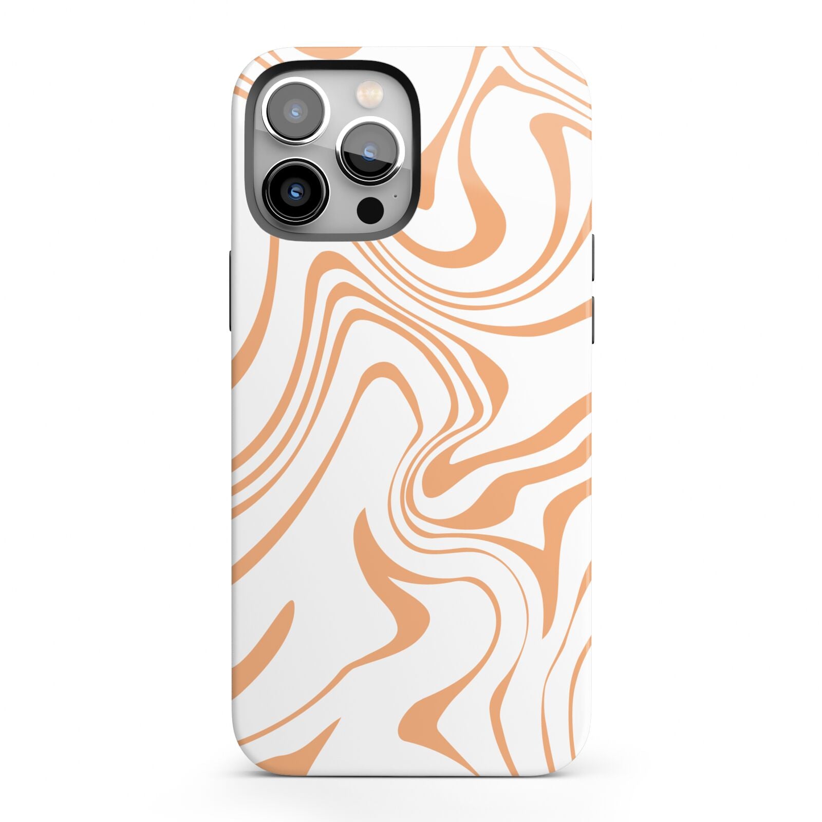 Retro Swirl iPhone 13 Pro Max Full Wrap 3D Tough Case