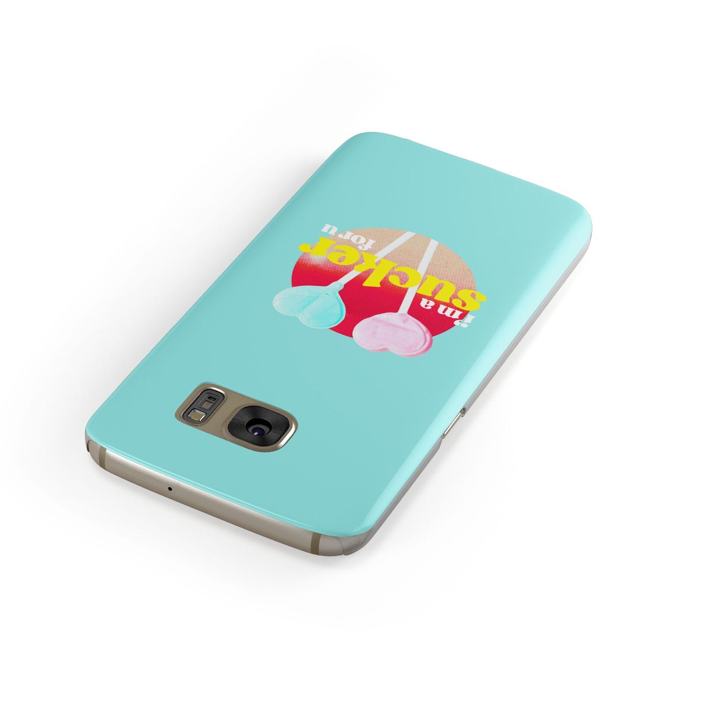 Retro Valentine Samsung Galaxy Case Front Close Up