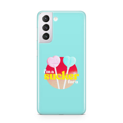 Retro Valentine Samsung S21 Case