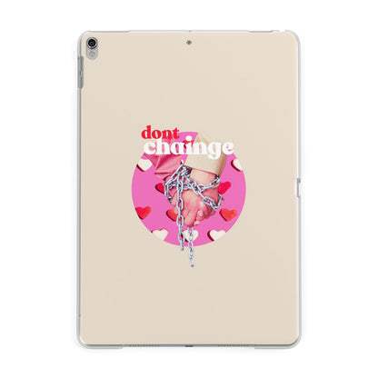 Retro Valentines Quote Apple iPad Silver Case