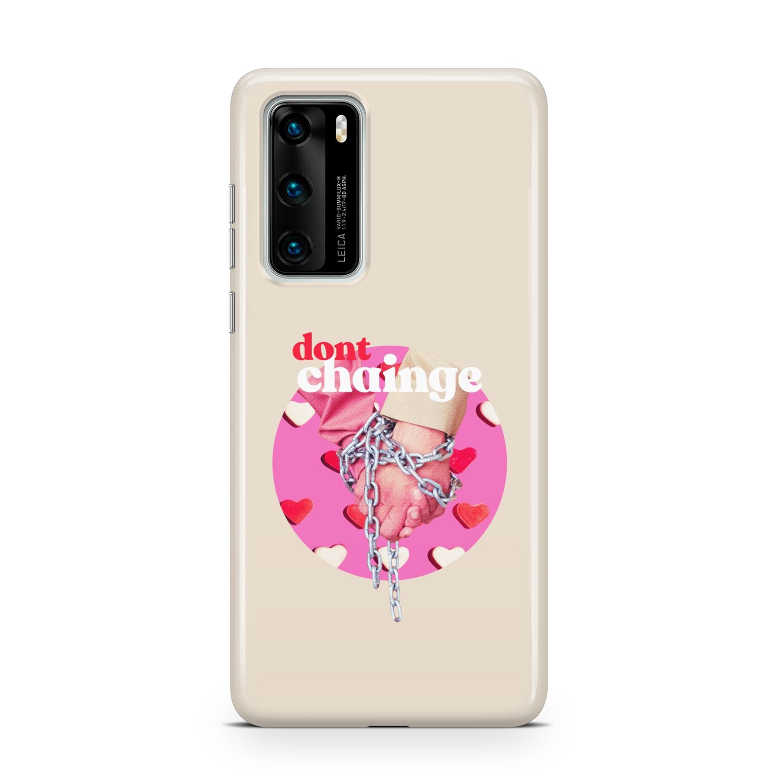 Retro Valentines Quote Huawei P40 Phone Case