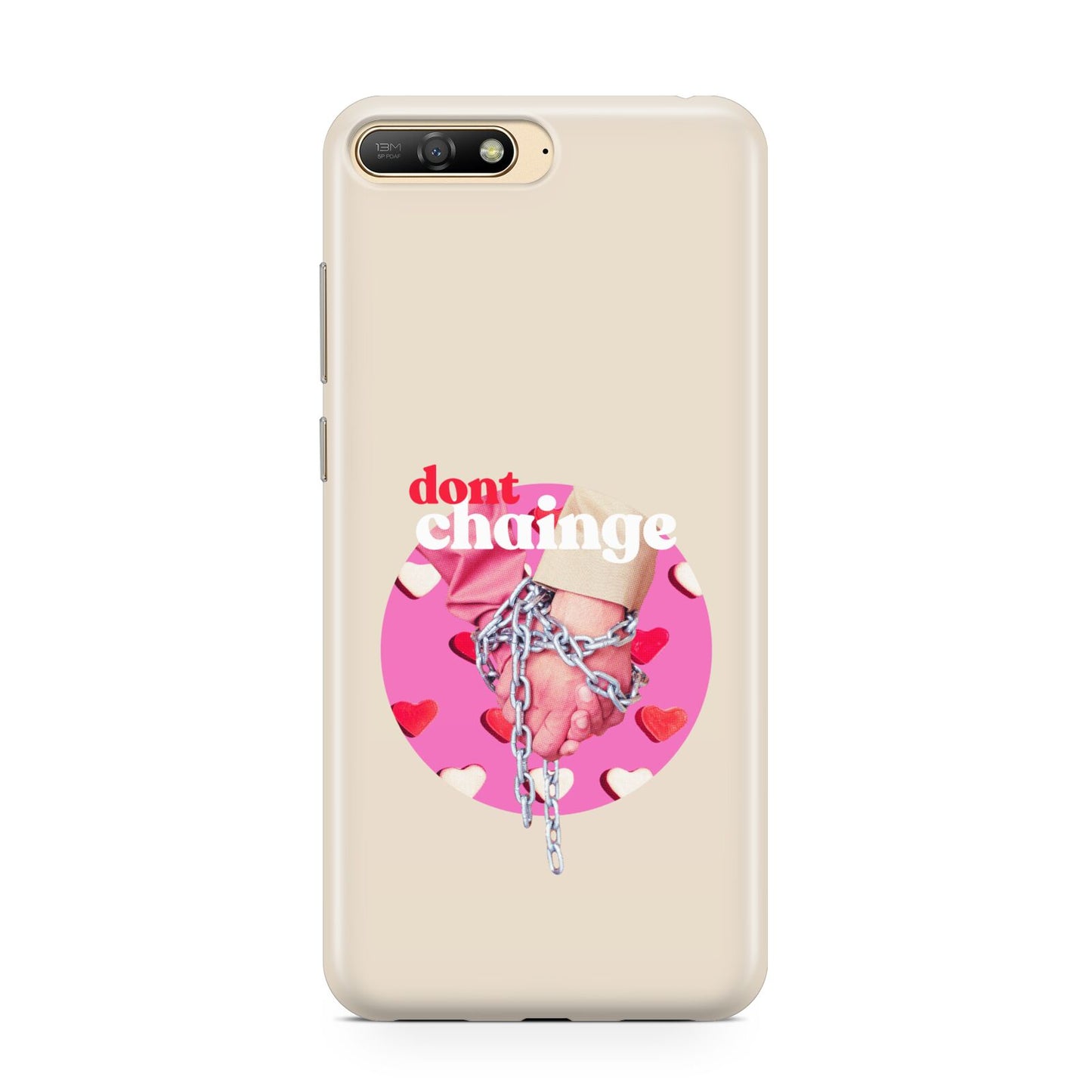 Retro Valentines Quote Huawei Y6 2018